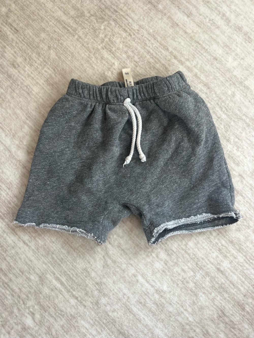Childhoods Clothing 3T Heather Grey Boy Shorts